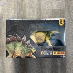 In Hand, Brand New, Never Opened Mattel - Jurassic World Dominion - Hammond Collection - Stegosaurus Dinosaur - 18” Inch Action Figure