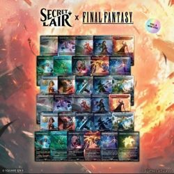 MTG Secret Lair x Final Fantasy Foil & Nonfoil English Bundle w/ Promo IN HAND