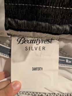 King Size Beautyrest Silver Mattress (12") - Great Condition