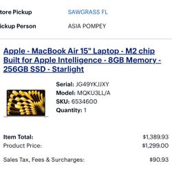 🚀 Like-New 15” MacBook Air (M2) – Powerful, Sleek & Ready to Go!