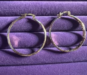 GOLDFILLED HOOPS