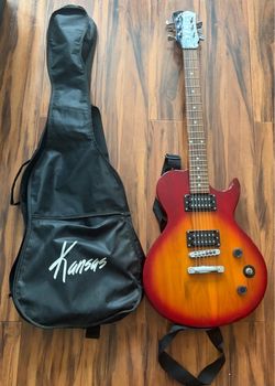 Vintage Kansas Les Paul-Style Electric Guitar