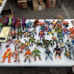 Vintage Toys Star Wars He-Man GI Joe Marvel Fisher Price 