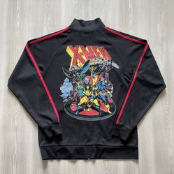 Vintage Mad Engine Marvel X-Men Track Jacket Mens medium