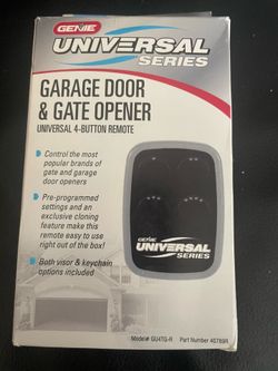 Genie Universal Garage Door Remote Control, PRICE FIRM SO SERIOUS ONLY