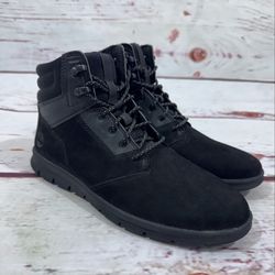 Timberland Men's Graydon Sneaker Boots Nubuck Black Sz 7 mid lightweight shoes