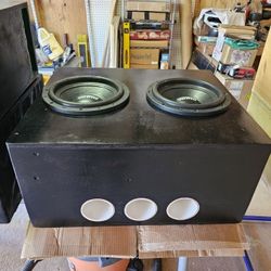Sundown Sa V2 12's In Custom Aero Ported Enclosure 