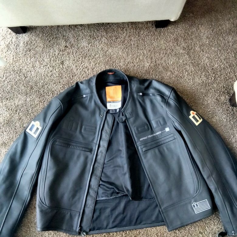 Icon motorhead jacket asphalt hotsell technologies