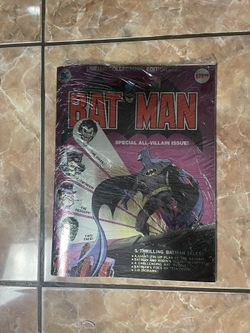 Batman Limited Collector Edition Jumbo Comic , Batman All Villains Issue 