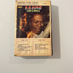B.B. King/. Live & Well Cassette Tape 