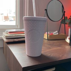 Brand new Starbucks cup / tumbler white studded