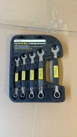 Titan 5-Piece Getta-Grip Combination Wrench Set