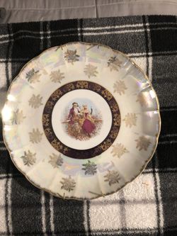 Set Of Large Antique Hanging Plates