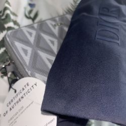 Christian Dior Gray Bag