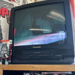 Panasonic VCR TV combo 20”