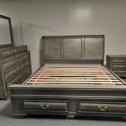 Beds,bedroom Set ,dresser,nightstand,mirror ,bed With Drawers 