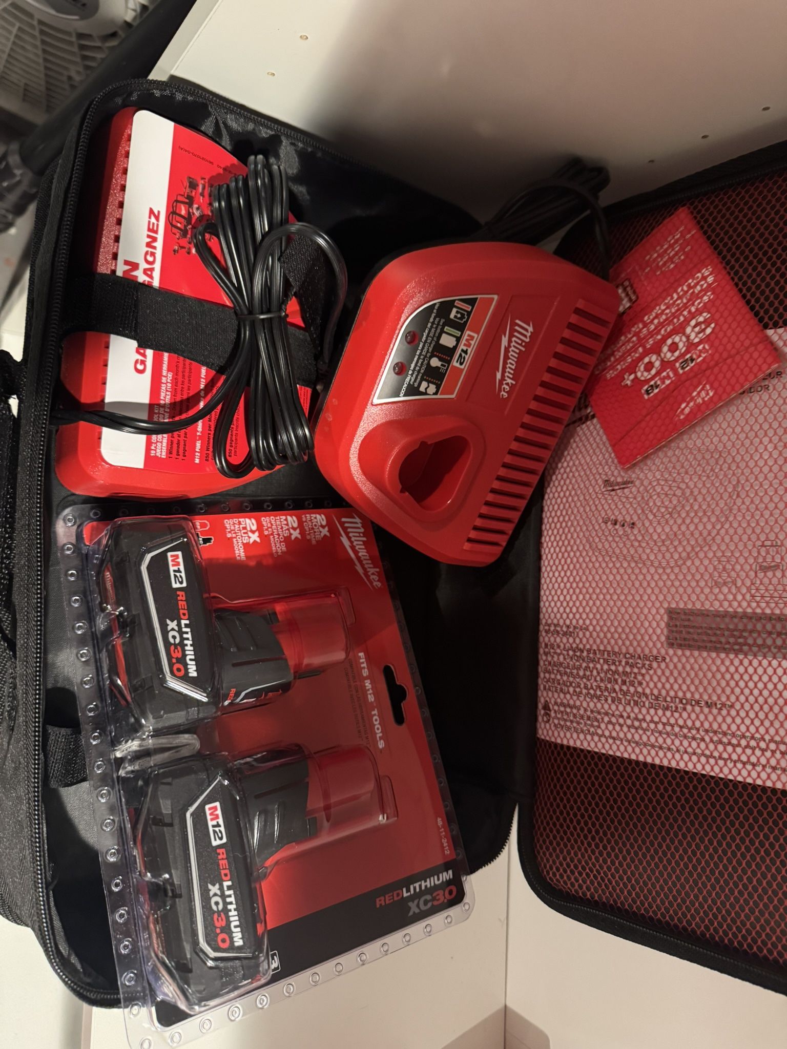 Milwaukee m12 battery bundle