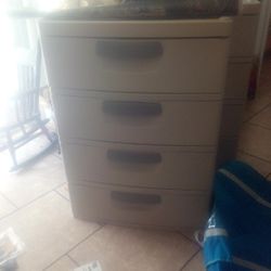 Sturdy Sterlite Four Drawer Dresser