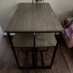 Table And Barstools