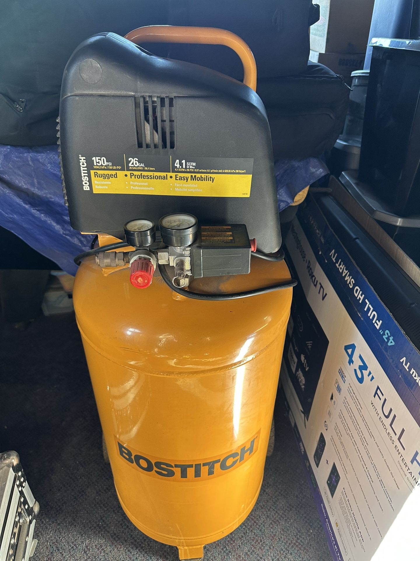 Air Compressor 26 Gal