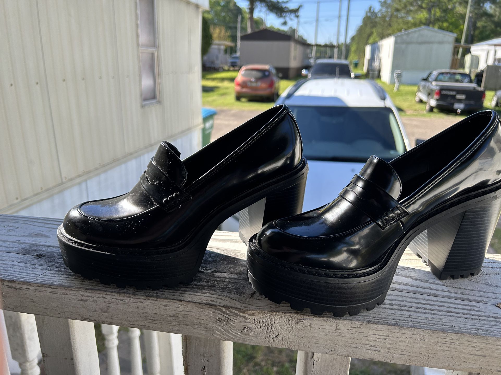 Madden Girl Shoes, Black,size 7.5 