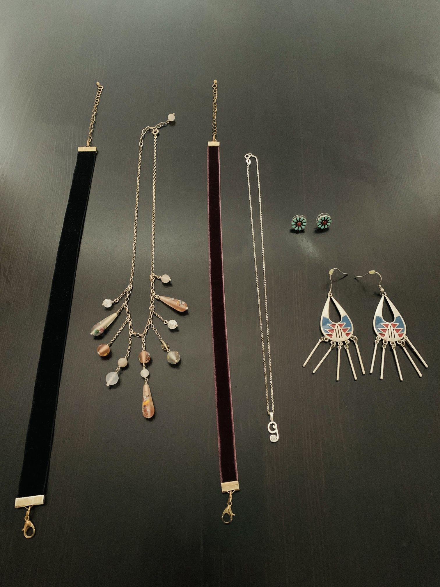 4 Necklaces & 2 Earrings for $6 TOTAL