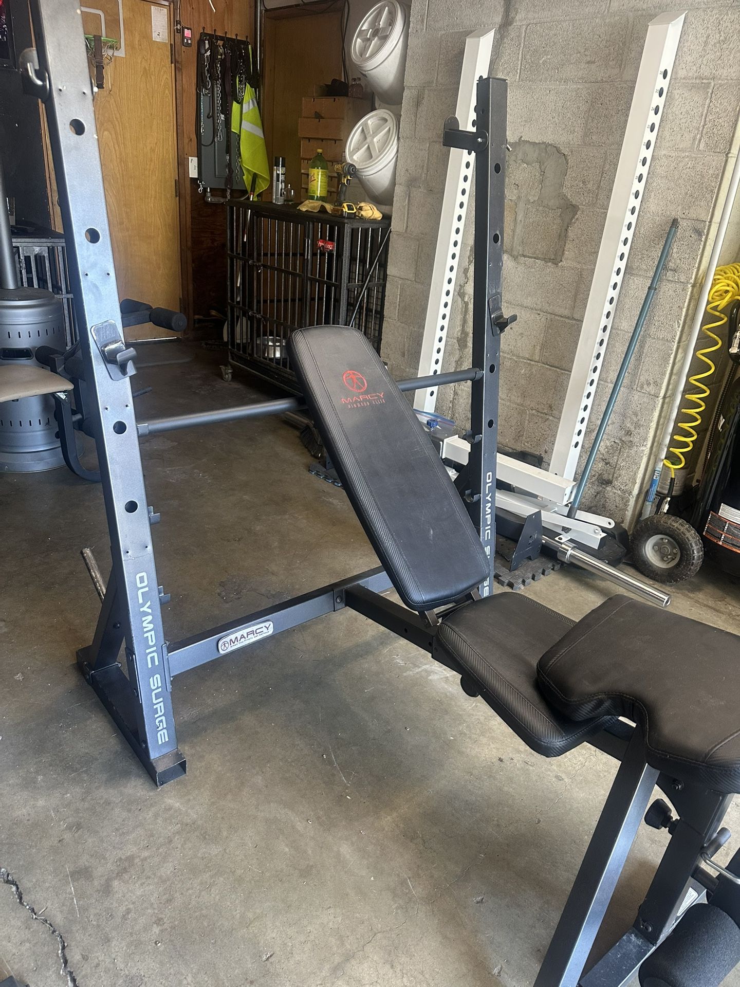 Marcy Olympic Bench And Rack