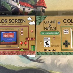 Nintendo Game & Watch Mario and Zelda