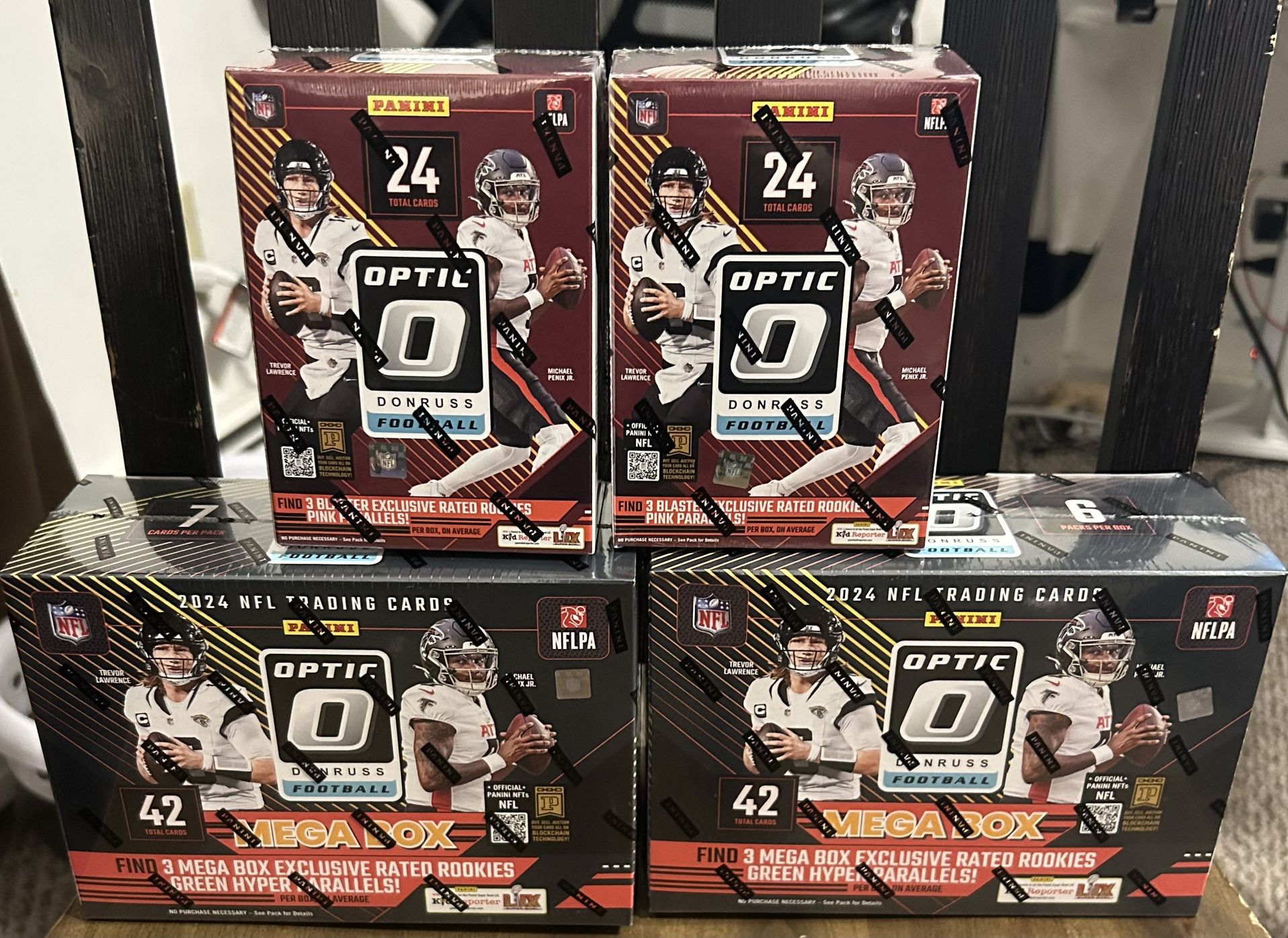 2024 NFL Optic 2 Megas 2 Blasters