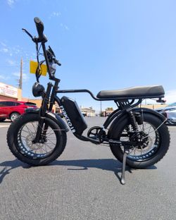 Brand New Nakto F2 Electric Bike – Fat Tire Moped Style | 48V Battery | Up to 60-Mile Range