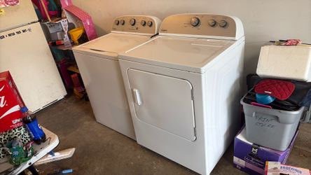 Washer and dryer