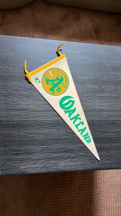 Oakland Athletics Baseball Pennant