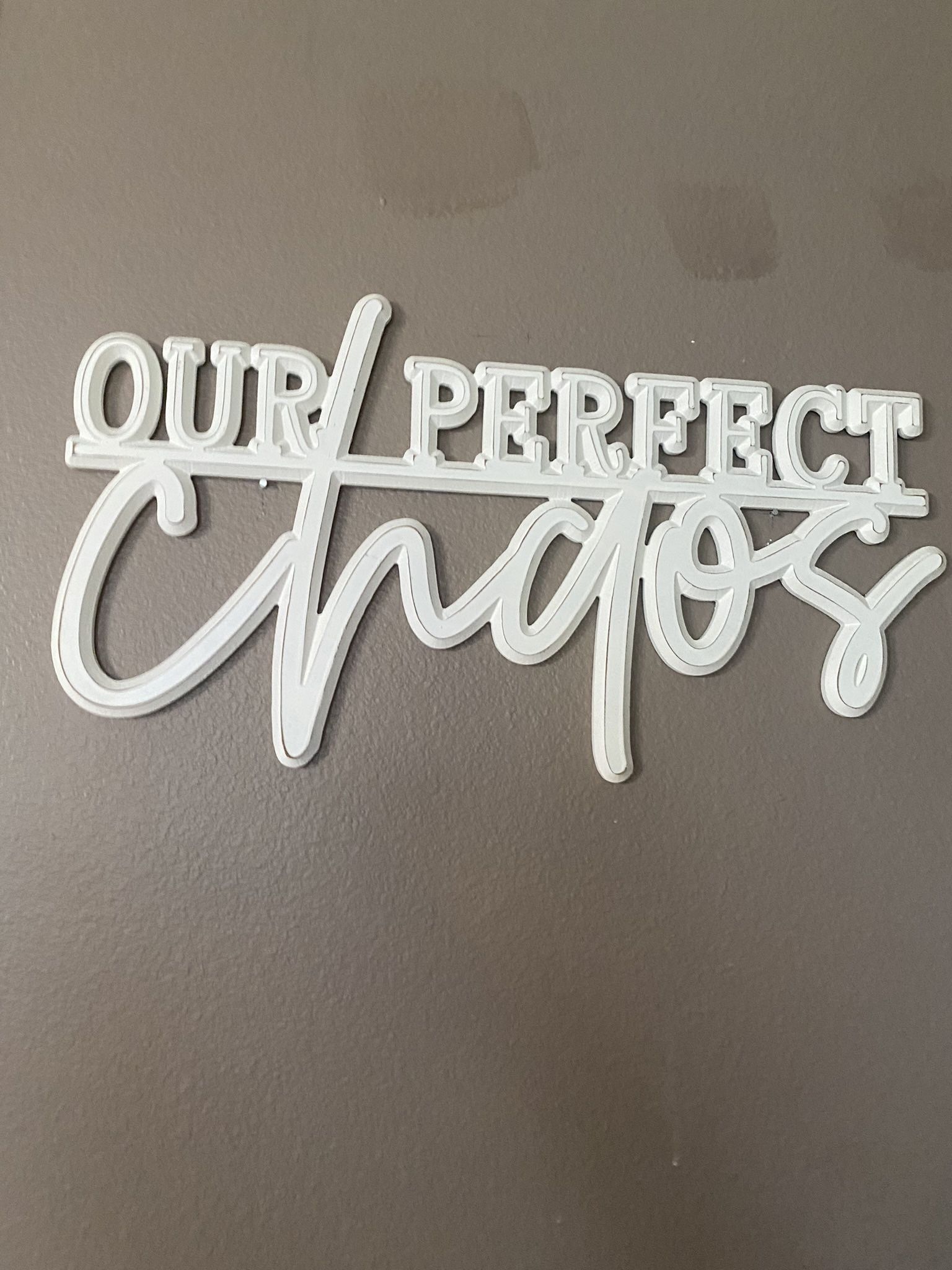 Our Perfect Chaos Sign 