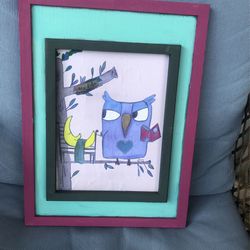 ART  Wall  Decor/ Paintings / OWLS Lovers