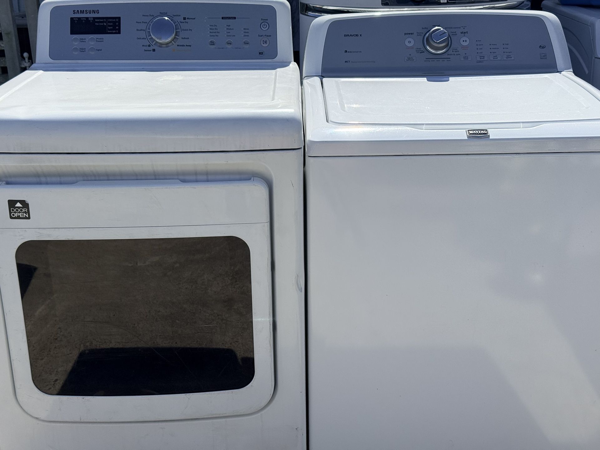 Maytag Washer Electric Dryer Super Capacity