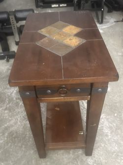 Wood Nightstand / End Table
