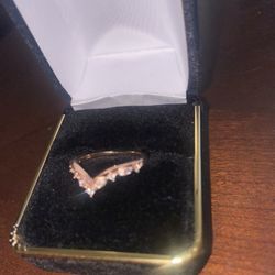 1 Carat Rose Gold Wedding Band