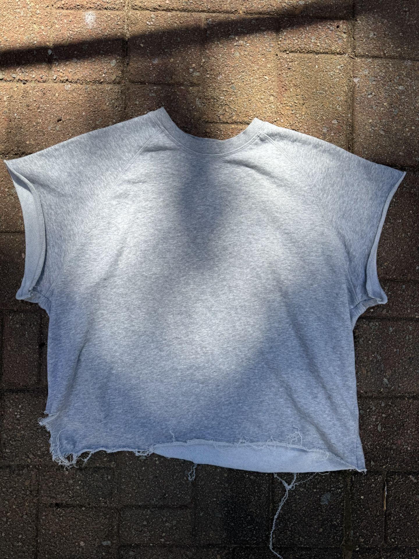 CUSTOM CROPPED KNIT SHIRT
