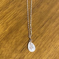 Rose Gold Gem Necklace