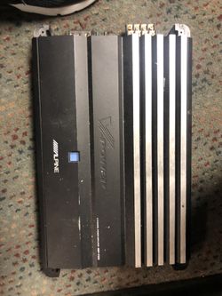 Alpine v power amplifier f-550 4 channel used