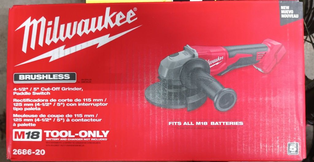 Milwaukee Grinder 
