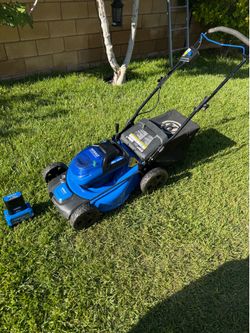 Kobalt 40V 20 inch Brushless Battery Push Lawnmower