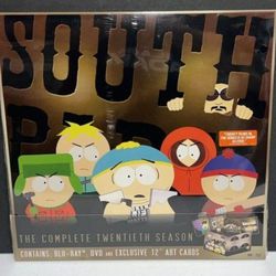 SOUTH PARK SEASON 20 (BLU RAY WITH ART CARDS) ***SEE OTHER POSTS***