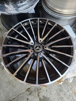 4 set 21" Mercedes S580 AMG Factory Black Wheels Rims