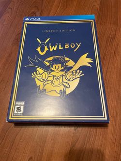 Limited edition, owl, boy, PlayStation 4