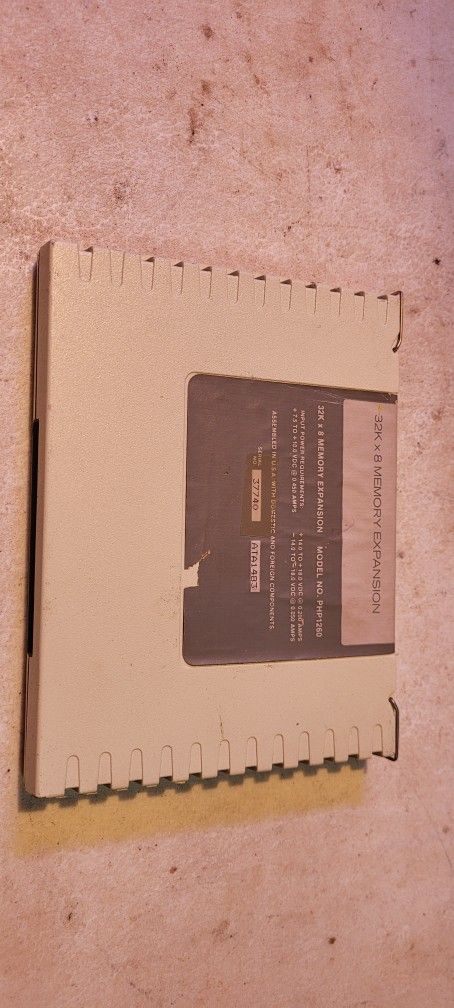 Texas Instruments TI-99/4A 32K x 8 Memory Expansion Card PHP1260 (Untested)