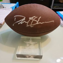 Deion Sanders Signed Football 