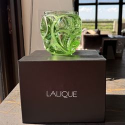 Authentic Lalique Tourbillons Vase