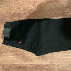 All Black 31 By 30 Levi Jeans Brand New 