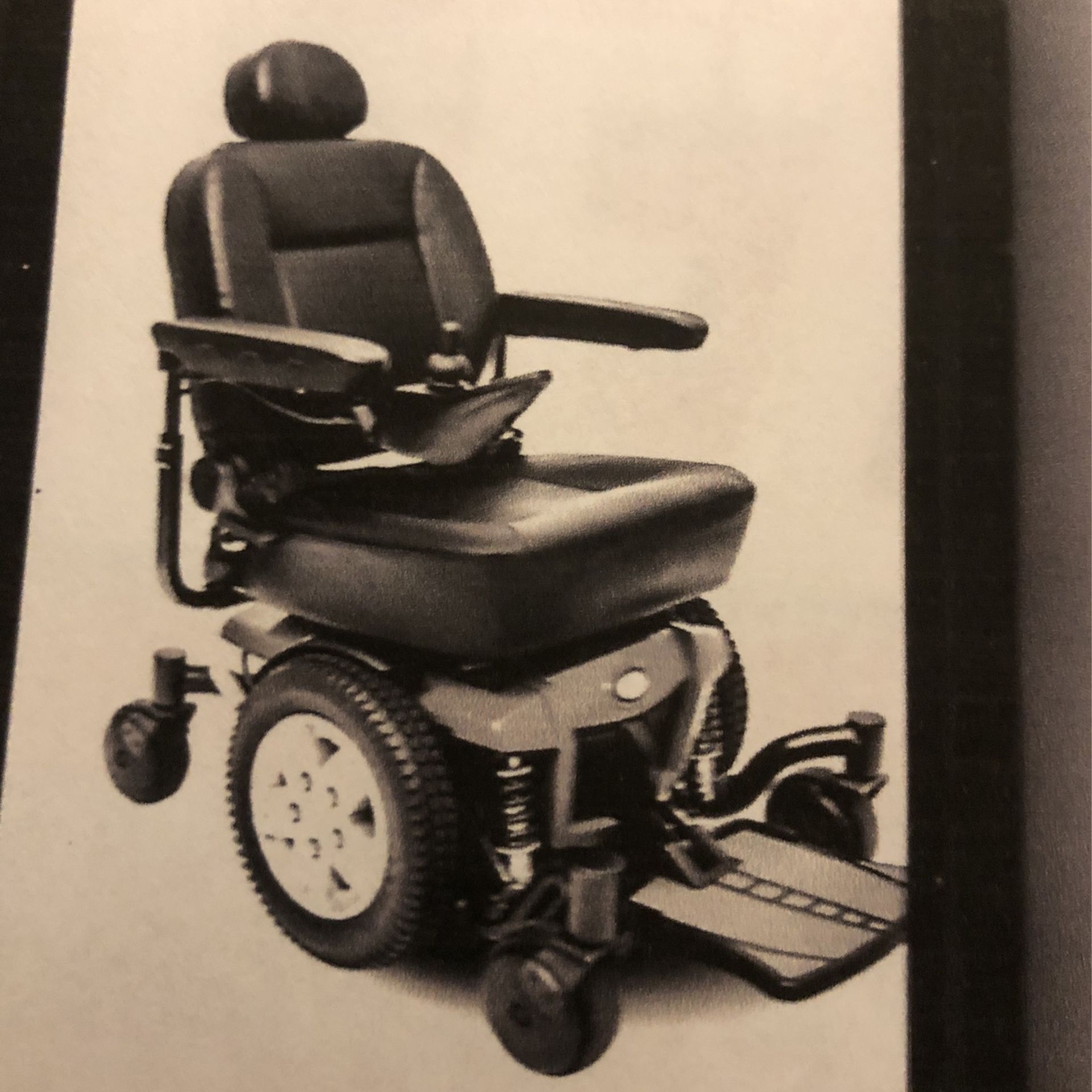 Electric Wheelchair  Red Lightly Used